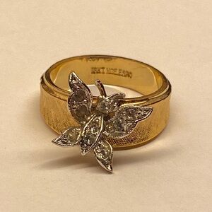 18KGold ESPO Butterfly Ring